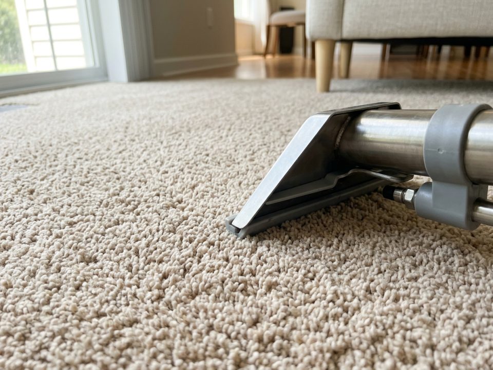 Close look of one of our tools for professional area rug cleaning