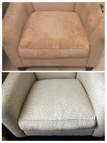 Professional Upholstery Armchair Cleaning Mississauga Results