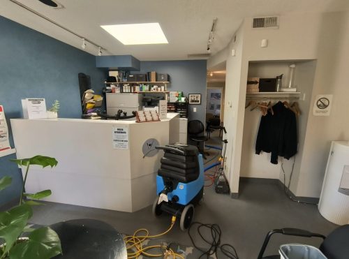 Wall to wall carpet in a commercial setting Mississauga